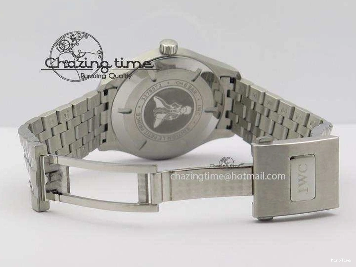 MIROTIME 0519 Compact Mark XVIII IW327001 SS Mk Maker Best Edition Black Dial On SS Bracelet A 7301
